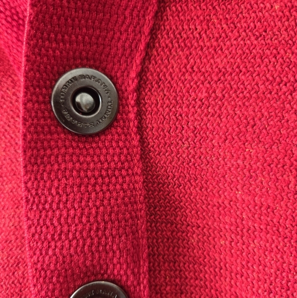 TOMMY BAHAMA × SAN FRANCISCO 49ERS NFL Red Cotton Knit Sweater. Large - Picture 2 of 10